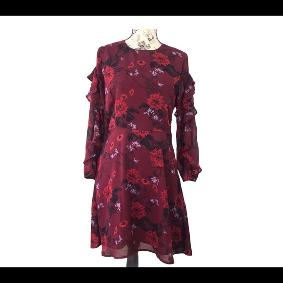 LUCKY BRAND DUNGAREES FLOWER DRESS - Picture 2 of 7